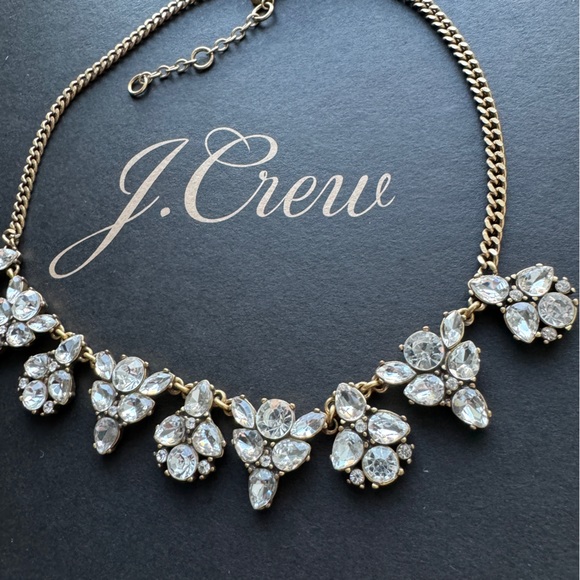 J. Crew Crystal necklace - Picture 4 of 4